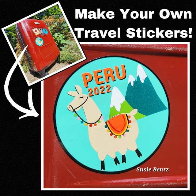 Make Your Own Travel Stickers