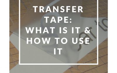 What is Transfer Tape & How Do I Use It?