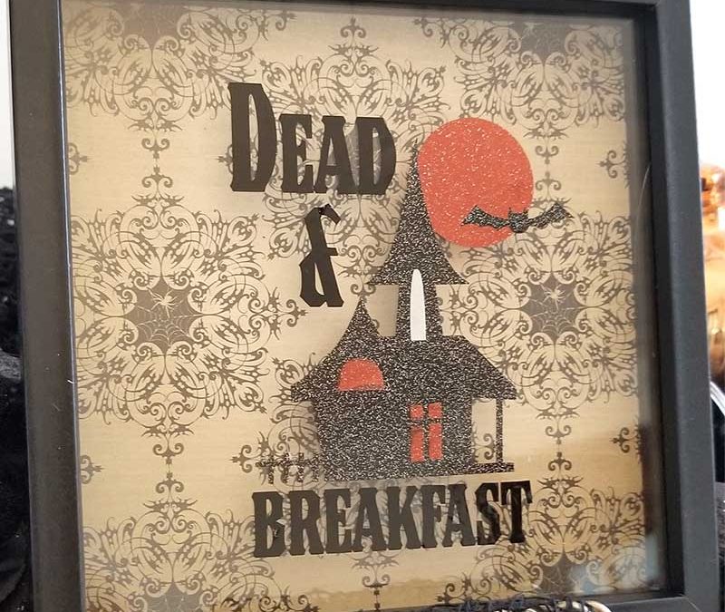 Dead and Breakfast Shadow Box