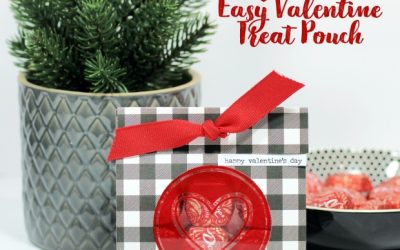 Easy Valentine Treat Pouch